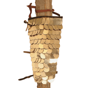 Brass Gladiator Scaled Arm Guard