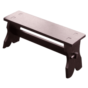 Wooden Medieval Bench