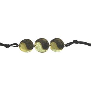 Brass Yin Yang Bracelet