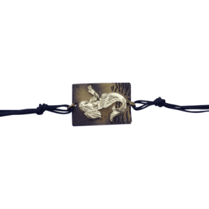 Brass Mermaid Toggle Bracelet