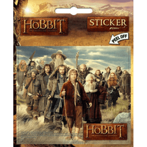 Hobbit Middle Earth Group Sticker