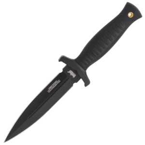 Combat Commander Boot Knife Black With Shoulder Harness