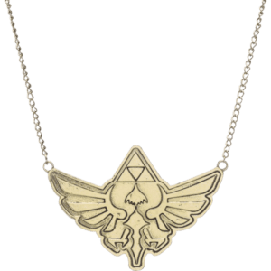 Antique Brass Zelda Necklace