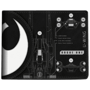 Rogue One Death Star-U Wing Split Logo Bi-Fold Wallet
