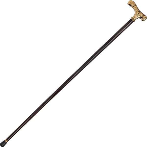 Gold Vermeil Balmoral Walking Cane