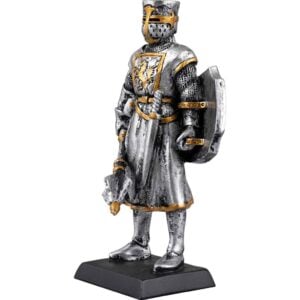 Medieval Knight with Flanged Mace Statue