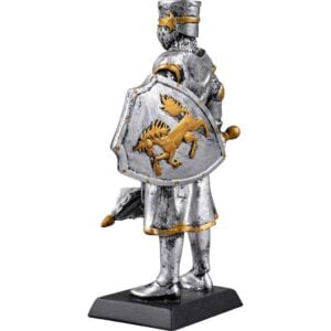 Medieval Knight with Flanged Mace Statue