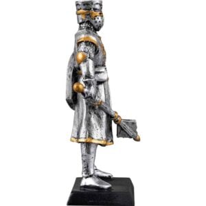 Medieval Knight with Flanged Mace Statue