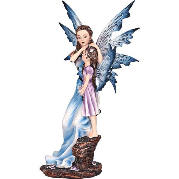 Mother and Daughter Fairy Statue