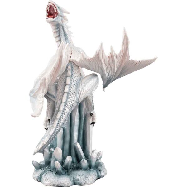 Ice Dragon on Crystal Statue
