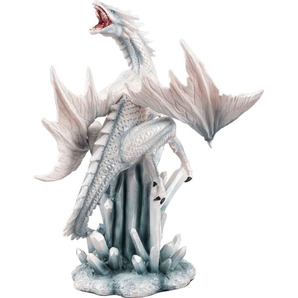 Ice Dragon on Crystal Statue