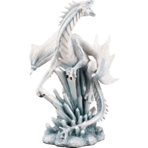 Ice Dragon on Crystal Statue