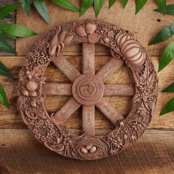 Wheel of the Year Plaque