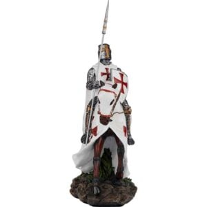 Templar Knight on Horseback Statue