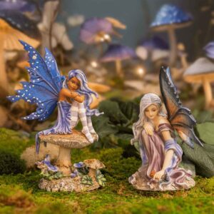 Violet Toadstool Fairy by Amy Brown