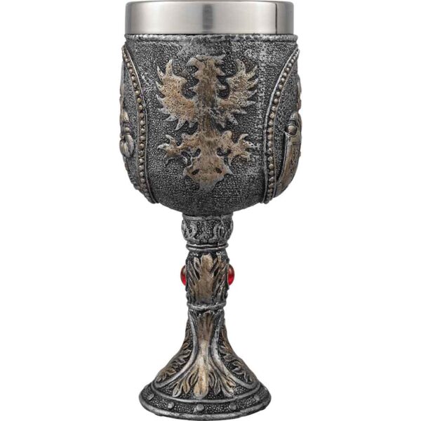 Medieval Knight Portrait Goblet