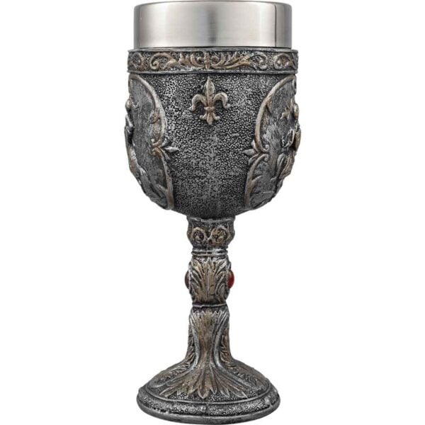 Battling Medieval Knight Goblet