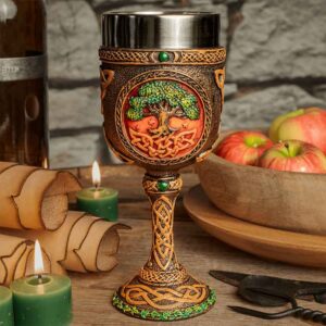Celtic Tree of Life Goblet