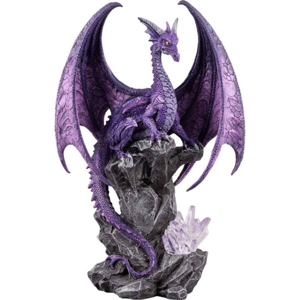Hoarefrost LED Dragon Statue by Ruth Thompson