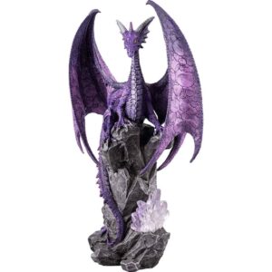 Hoarefrost LED Dragon Statue by Ruth Thompson