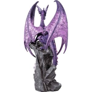 Hoarefrost LED Dragon Statue by Ruth Thompson