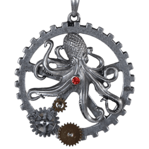 Steampunk Octopus Necklace