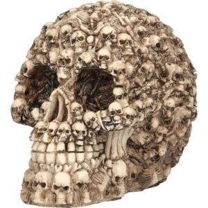 Boneyard Skull Statue