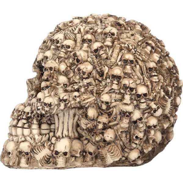Boneyard Skull Statue