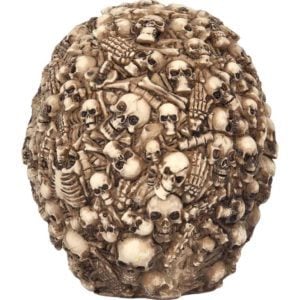 Boneyard Skull Statue