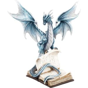 Dragon Spell Book Statue