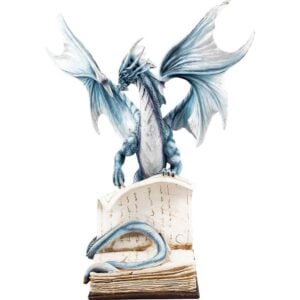 Dragon Spell Book Statue