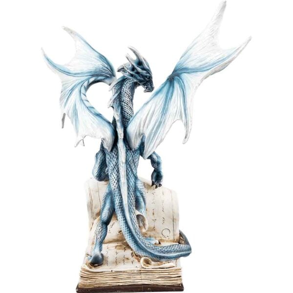 Dragon Spell Book Statue