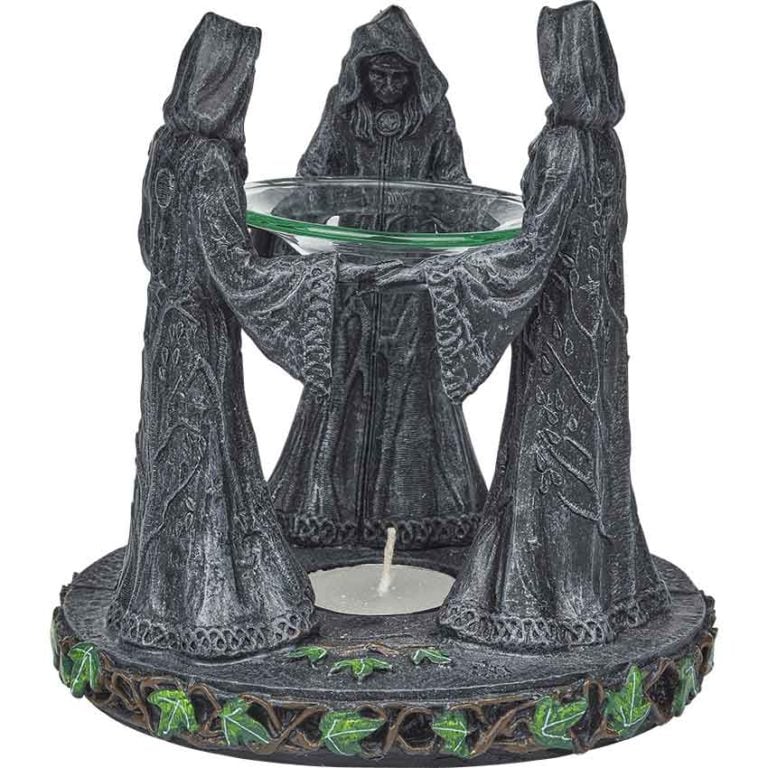 Triple Goddess Candle Diffuser - CC11714 - Medieval Collectibles