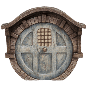 Brick Burrow Fairy Door Statue