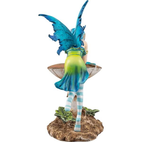 Frog Gossip Fairy Statue