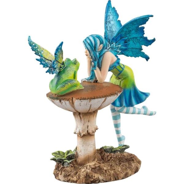 Frog Gossip Fairy Statue