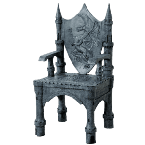 Fantasy Dragon Castle Throne