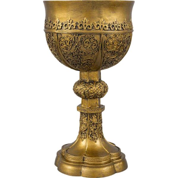 Round Table Golden Chalice
