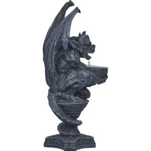 Squatting Gargoyle Tea Light Holder