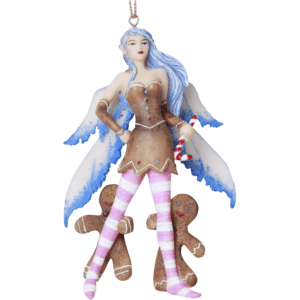Gingerbread Fairy Hanging Ornament