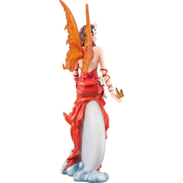 Crimson Lily Fairy Statue