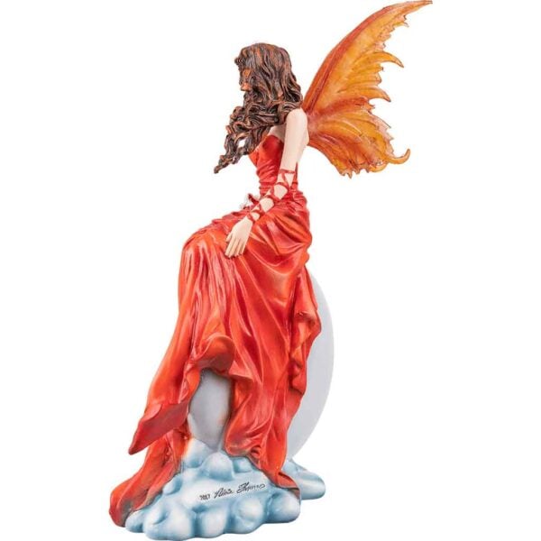 Crimson Lily Fairy Statue
