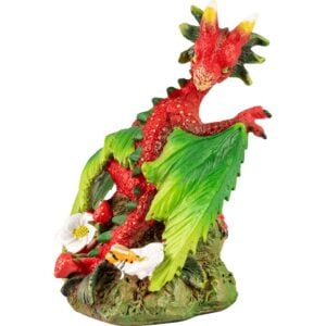 Strawberry Dragon Statue