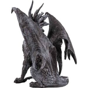 Black Checkmate Dragon Statue
