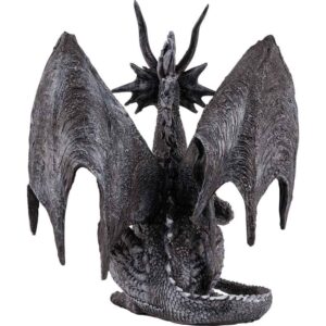 Black Checkmate Dragon Statue
