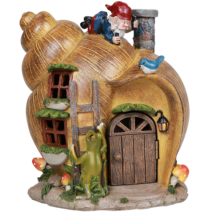 Miniature Fairy Garden Viking Village Playful Trolls Set Of 4