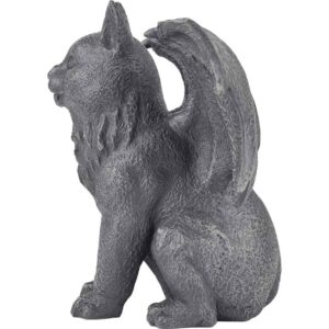 Winged Cat Gargoyle Statue