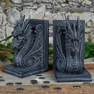 Dragon Bookend Set