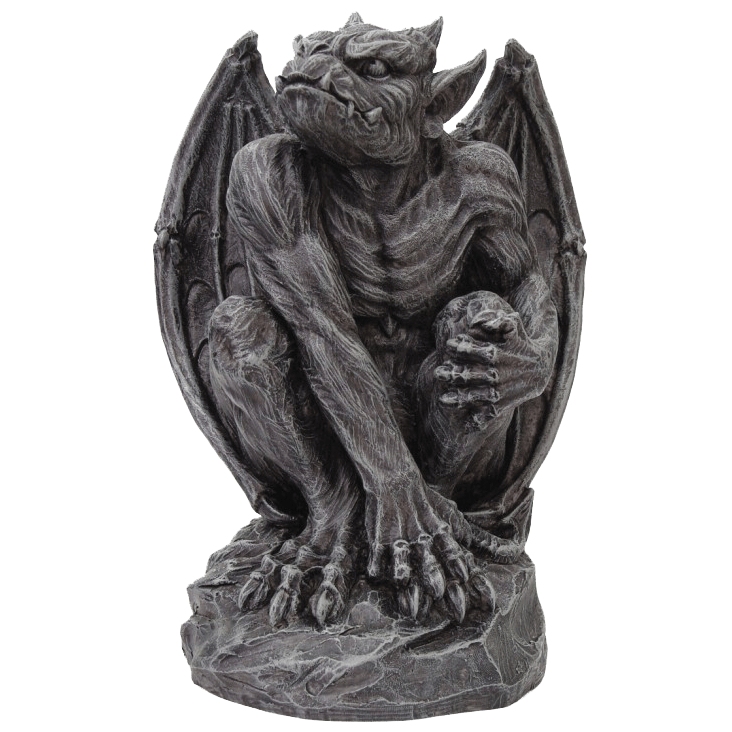 large resin gargoyle statues