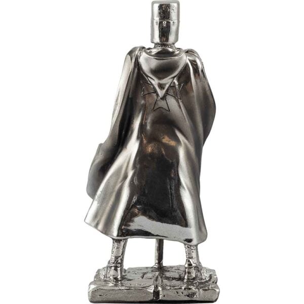 Standing Crusader Knight Statue